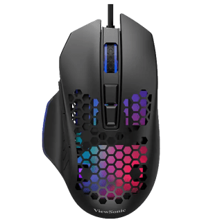 Mouse Gamer ViewSonic MU910 6400dpi 9 Botones USB RGB