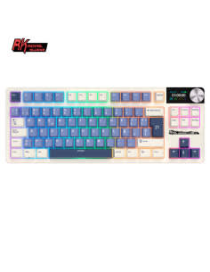 Teclado Royal Kludge Rks85 Horizon Blue Switch Cloud 85%