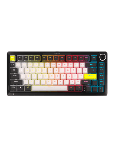 Teclado Magnético Corsair Makr Pro 75 Hall Efect Diy English Black