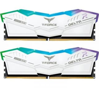Memoria Team DDR5 32GB (2x16GB) 6000MHz T-Force Delta RGB White CL30