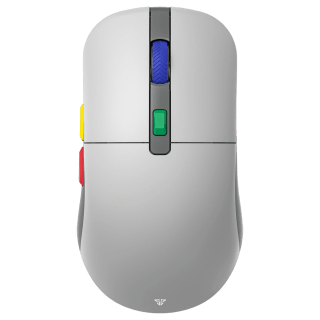Mouse Inalámbrico Gamer Fantech KANATA S WIRELESS WG9S SUPER MAXFIT 12K DPI USB 2.4G Recargable Gris