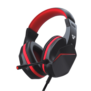 Auriculares Gamer Fantech MARS II HQ54 Ligero 40mm TRRS 3.5mm Negro c/ Splitter