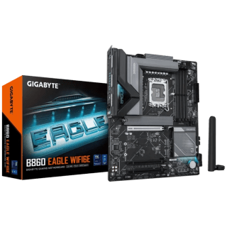 Motherboard GIGABYTE B860 EAGLE WIFI6E rev. 1.0 Intel LGA1851 ATX DDR5 PCIe 5.0 M.2 Gen5 LAN 2.5GbE