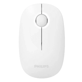 Mouse Inalámbrico Philips SPK7378 3000 Series 1600 DPI USB Blanco