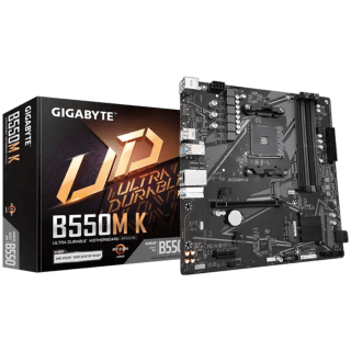Motherboard GIGABYTE B550M K rev. 1.0 mATX AMD AM4 DDR4 PCIe 4.0 M.2 Gen4