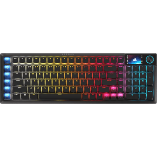 Teclado gamer CORSAIR Vanguard Air 99 Inalámbrico Low Profile Optical-Mechanical RGB LED Negro