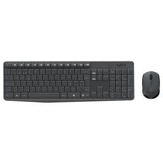 TEC+MOUSE LOGITECH MK235 WIRELESS BLACK LATINO