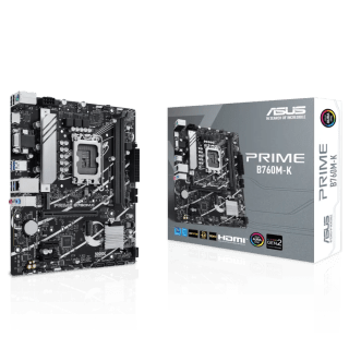 Motherboard ASUS PRIME B760M-K Intel LGA1700 mATX DDR5 PCIe 4.0 M.2 Gen4 2.5Gb