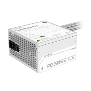 Fuente GIGABYTE P550S 550W 80 PLUS Silver Blanca