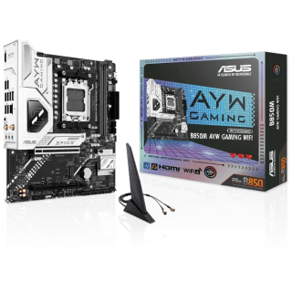 Motherboard ASUS B850M AYW GAMING WIFI AMD AM5 mATX DDR5 PCIe 5.0 M.2 Gen5 WiFi6 LAN 2.5Gb