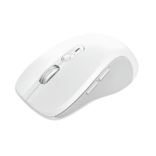 MOUSE INALÁMBRICO TRUST FERRO ULTRA-RÁPIDO MULTIDISPOSITIVO BLUETOOTH/USB SILENCIOSO BLANCO