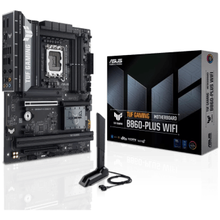 Motherboard ASUS TUF GAMING B860-PLUS WIFI Intel LGA1851 ATX DDR5 PCIe 5.0 M.2 Gen5 WiFi7 LAN 2.5Gb