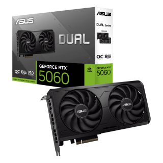 Placa de Video ASUS NVIDIA GeForce DUAL RTX5060 O8GB EVO