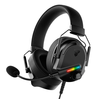 Auriculares Headset Gamer Fantech Alto 7.1 HG26 Surround 50mm RGB USB PC PS4 PS5 Negro
