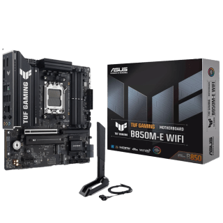 Motherboard ASUS TUF GAMING B850M-E WIFI AMD AM5 mATX DDR5 PCIe 5.0 M.2 Gen5 LAN 2.5Gb WiFi6E