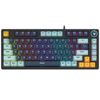 Teclado Mecánico Fantech ATOM81 MK875V2 MIZU 75% ARGB USB Azul Marino Switch Taro Inglés US