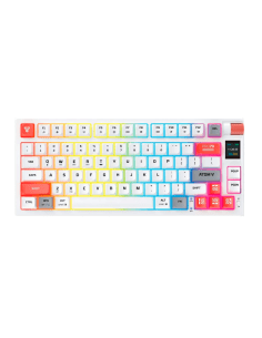 Teclado Mecánico Inalambrico Fantech Atom Pro79 Mk917 White (red Switch)