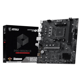 Motherboard MSI PRO B550M-B AMD AM4 mATX DDR4 PCIe 4.0 M.2 Gen4