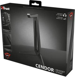 SOPORTE DE AURICULARES GAMING GXTRUST 260 CENDOR UNIVERSAL Y ANTIDESLIZANTE