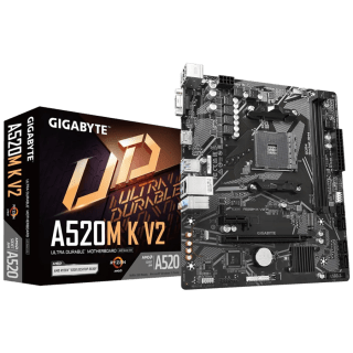 Motherboard GIGABYTE A520M K V2 (rev. 1.1) AMD AM4 mATX DDR4 M.2 PCIe 3.0