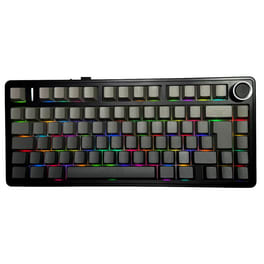 Teclado Mecánico Aula F75 Reaper Switch Español Wireless Black Degrade RGB