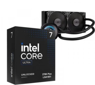 Procesador Intel Core Ultra 7 270K 5.7GHz Turbo + Cooler CPU Corsair NAUTILUS 240 RS LCD Water Cooler