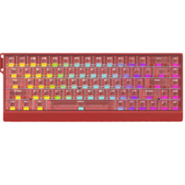 Teclado Magnético Irok MERCURY68 PRO Starlight Switch Inglés Rojo RGB