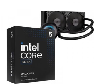 Procesador Intel Core Ultra 5 245KF 5.2Ghz Turbo + Corsair NAUTILUS 240 RS LCD Water Cooler