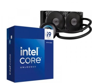 Procesador Intel Core i9 14900KF 6.0GHz Turbo + Corsair NAUTILUS 240 RS LCD Water Cooler