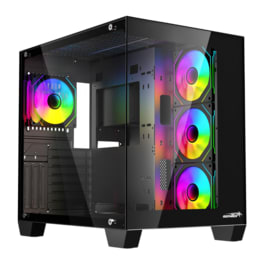 Gabinete Sentey A35 PWM TG C/Coolers x4 ARGB Vidrio Templado