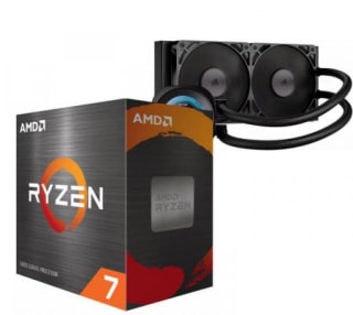 Procesador AMD Ryzen 7 5800XT 4.8GHz Turbo AM4 + Corsair NAUTILUS 240 RS LCD Water Cooler