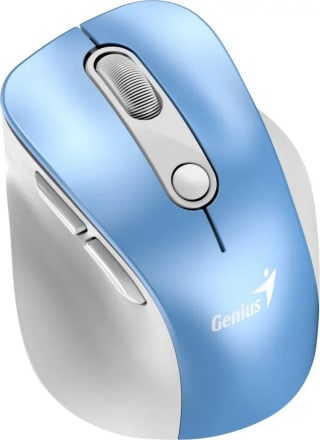 MOUSE GENIUS ERGO 9000S PRO 2.4GHZ+BT LIGHT BLUE