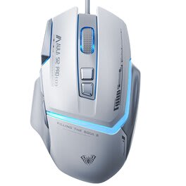 Mouse Aula S12 Pro 12800 DPI White/Gary RGB