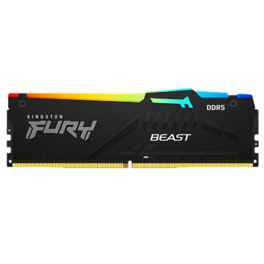 Memoria RAM Kingston Fury Beast DDR5 16GB 6400MHz RGB CL32