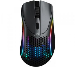 Mouse Glorious Model D 2 Wireless 2.4Ghz Bluetooth 5.2 Matte Black RGB 26K DPI 66gr 110Hs