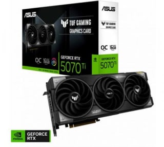 Placa de Video ASUS TUF GeForce RTX 5070 Ti 16GB GDDR7 Gaming OC