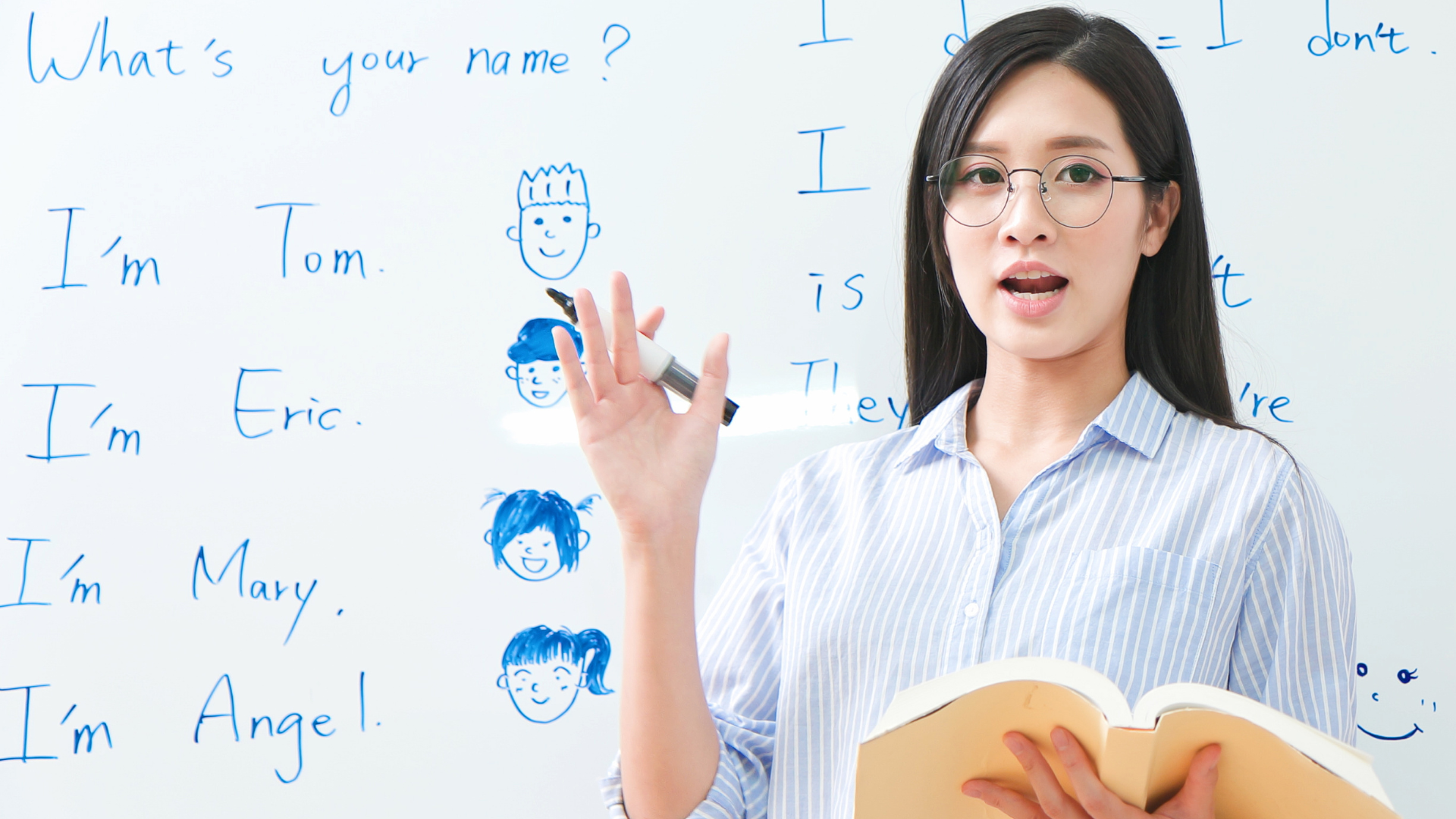 English — ogni sessione è bilingue