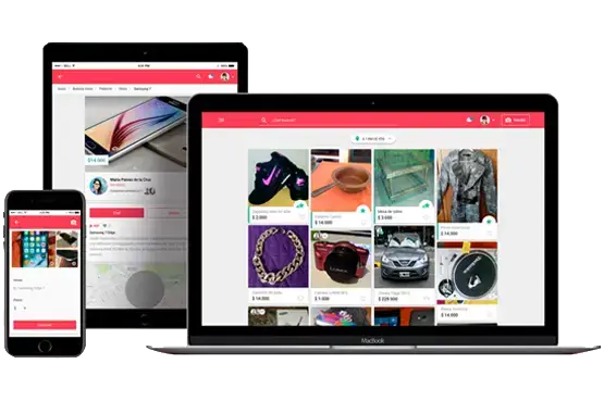 Letgo Clone Mobile App Mockup