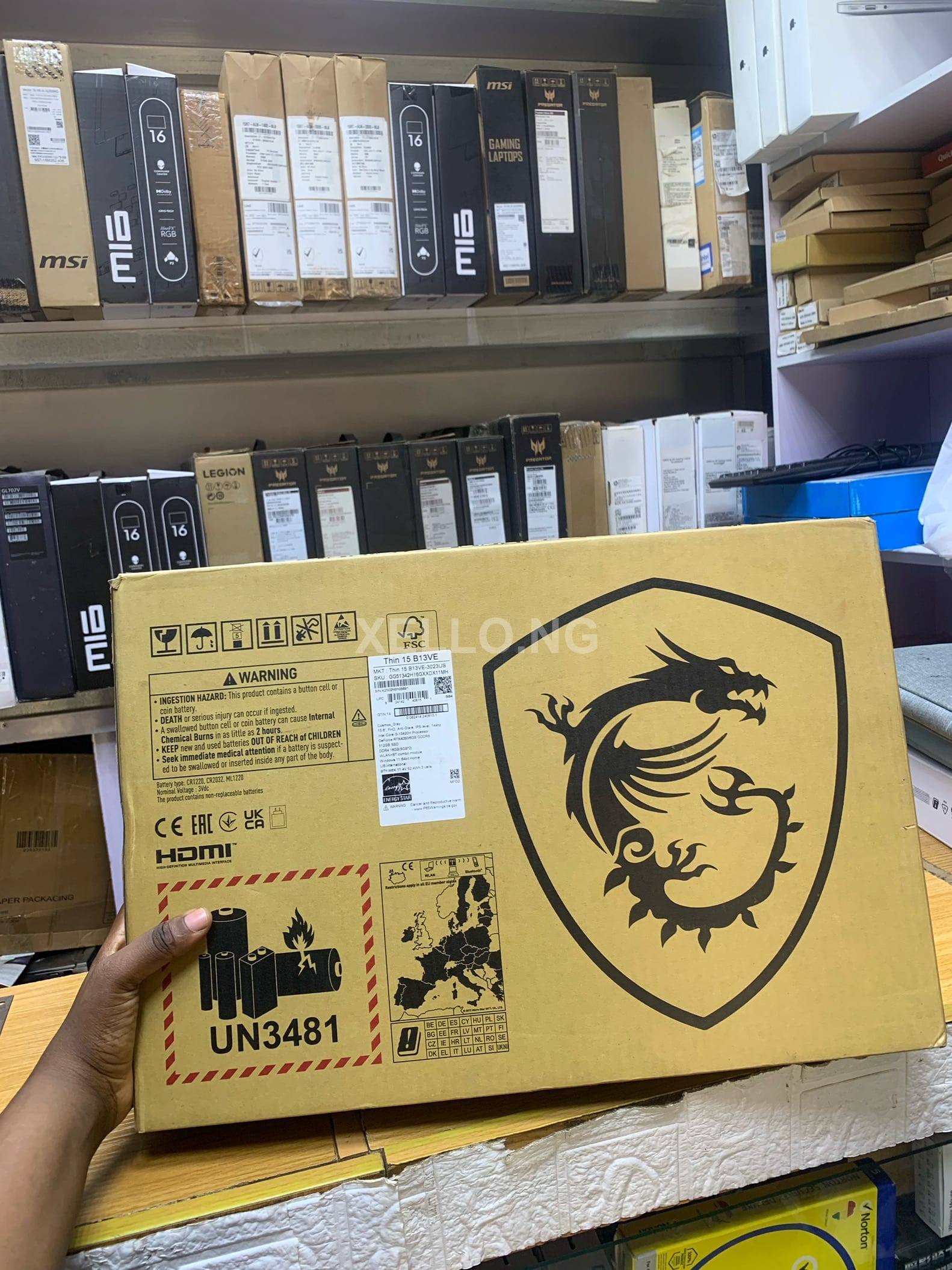 MSI THIN 15 2