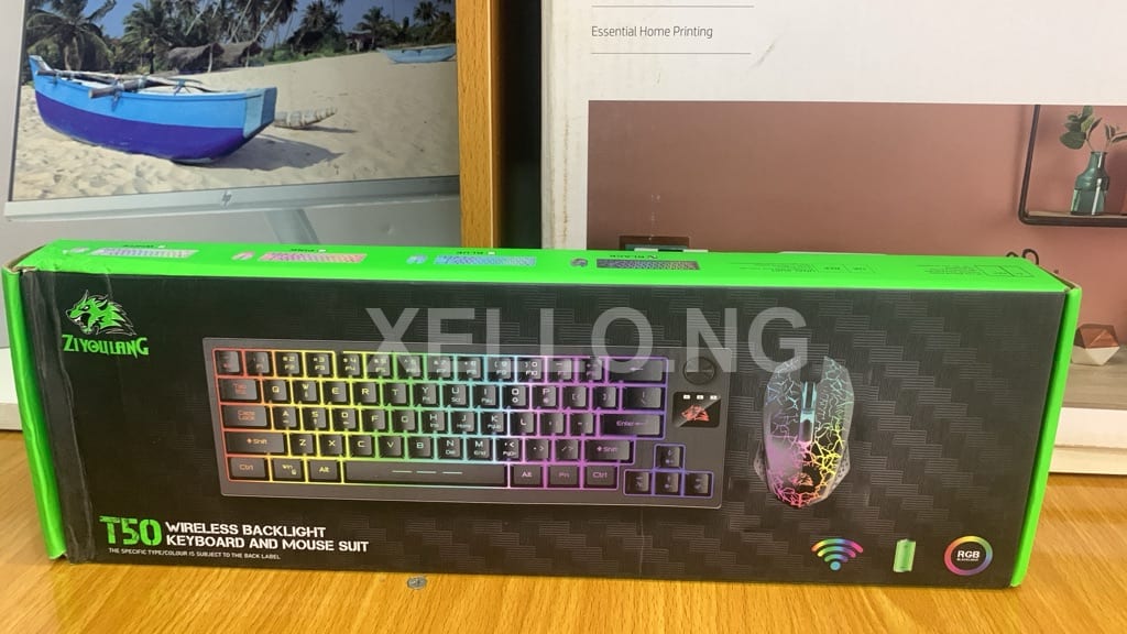 Wireless backlight keyboard 2