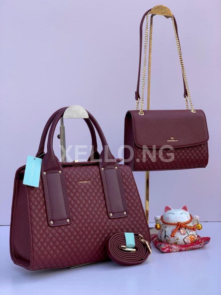 CHRISROSY 2 IN 1 QUALITY LEATHER BIG…SIZE 3