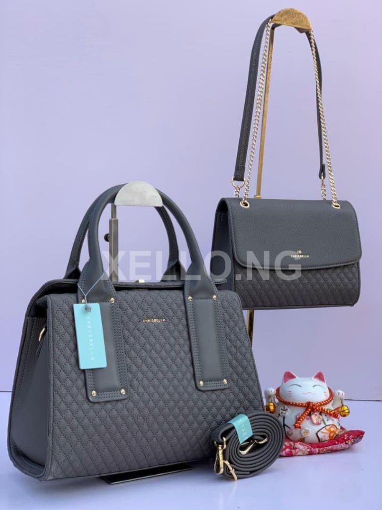 CHRISROSY 2 IN 1 QUALITY LEATHER BIG…SIZE 4