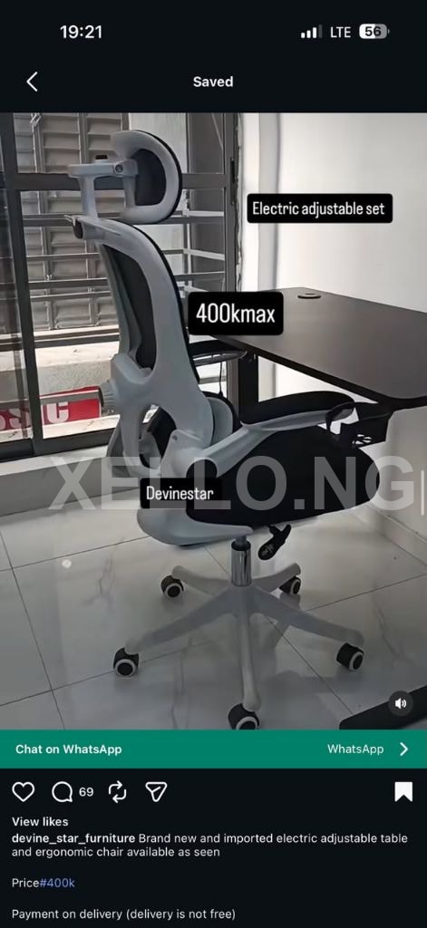 egornomic office table and adjustable electric table 2