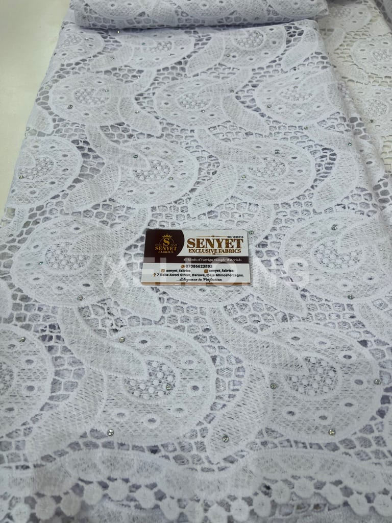 While lace for sale in Ipaja, Lagos
