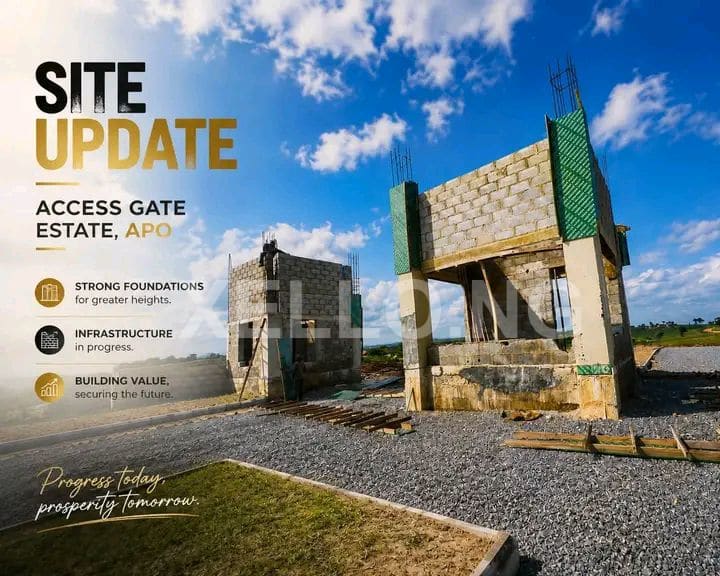 Verify C OF O FCDA LAND AT ACCESS GATE ESTATE APO WASSA with building approval. 4