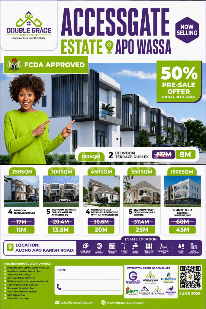 Verify C OF O FCDA LAND AT ACCESS GATE ESTATE APO WASSA with building approval. for sale in Apo, FCT