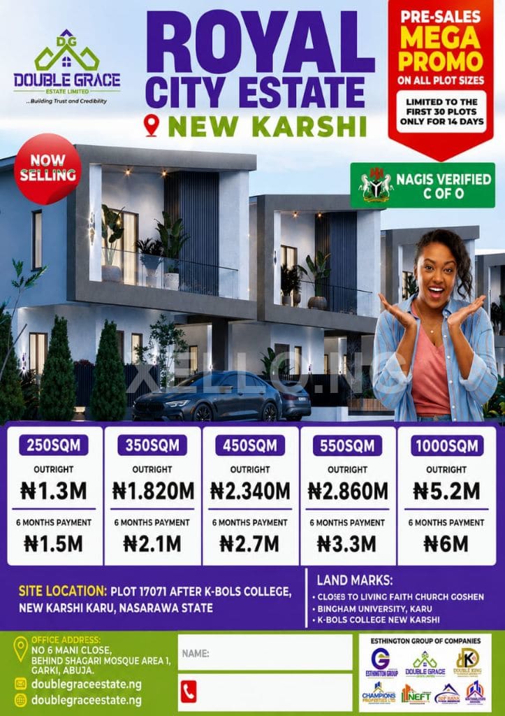 Royal City Estate New Karshi – Affordable Land from ₦1.3M with 6 Months Payment Plan for sale in Karshi, FCT