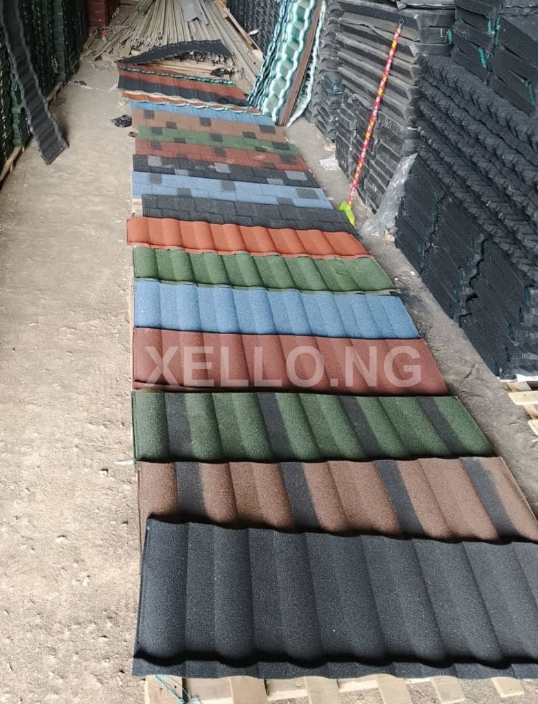 Stone coated roofingtiles 0.55 thickness for sale in Gwarinpa, FCT
