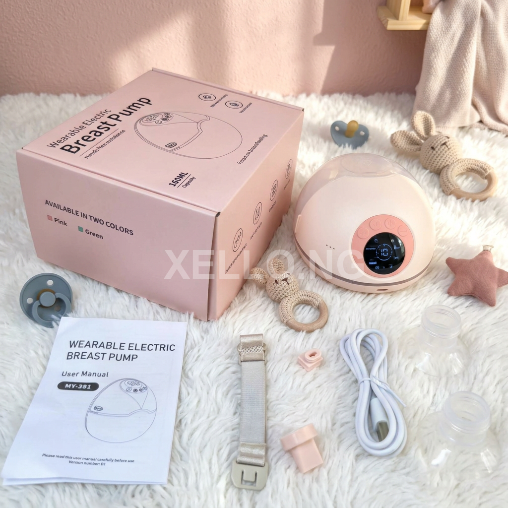 2026 Trending MY-381 Wearable Breast Pump 160ml 4 Modes 4