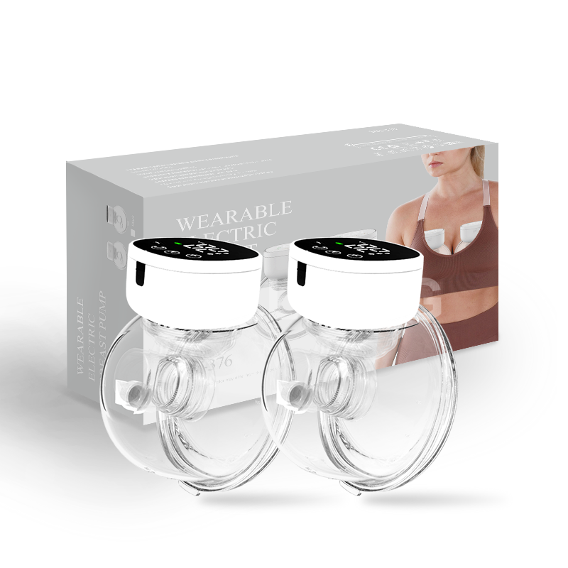 MY376 DOUBLE PACK Electric Breast Pump Double Silent Wearable 3